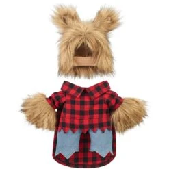 Frisco Front Walking Werewolf Dog & Cat Costume -WoofyPlay Store 144561 PT5. AC SS1800 V1624402128