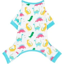 Frisco Dinosaur Print Dog & Cat Jersey PJs -WoofyPlay Store 144587 PT2. AC SS1800 V1615403789