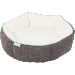 Frisco Sherpa Hexagon Bolster Cat & Dog Bed 8 Frisco Sherpa Hexagon Bolster Cat & Dog Bed -WoofyPlay Store 144813 PT2. AC SS1800 V1566404009