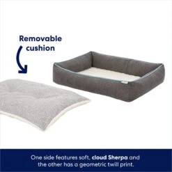 Frisco Sherpa Orthopedic Bolster Cat & Dog Bed 9 Frisco Sherpa Orthopedic Bolster Cat & Dog Bed -WoofyPlay Store 144819 PT2. AC SS1800 V1682976333