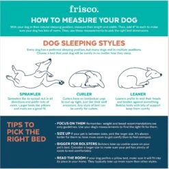 Frisco Square Deep Bolster Cat & Dog Bed 6 Frisco Square Deep Bolster Cat & Dog Bed -WoofyPlay Store 144829 PT3. AC SS1800 V1633993000