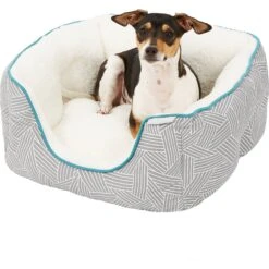 Frisco Square Deep Bolster Cat & Dog Bed 7 Frisco Square Deep Bolster Cat & Dog Bed -WoofyPlay Store 144829 PT4. AC SS1800 V1578442895