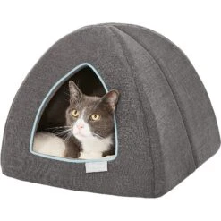 Frisco Igloo Covered Cat & Dog Bed -WoofyPlay Store 144836 PT6. AC SS1800 V1566404330