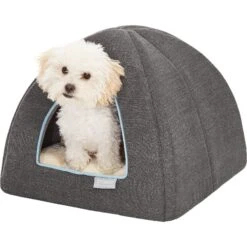 Frisco Igloo Covered Cat & Dog Bed -WoofyPlay Store 144836 PT7. AC SS1800 V1566404357