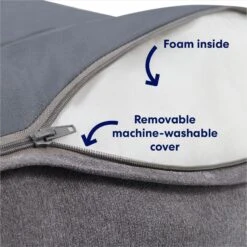 Frisco Plush Orthopedic Pillowtop Dog Bed W/Removable Cover -WoofyPlay Store 144858 PT3. AC SS1800 V1700243663