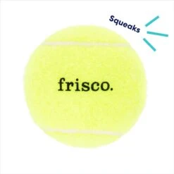 Frisco Fetch Squeaky Tennis Ball Dog Toy -WoofyPlay Store 152803 PT2. AC SS1800 V1691776693