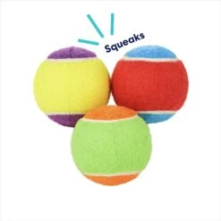 Frisco Fetch Squeaking Colorful Tennis Ball Dog Toy 9 Frisco Fetch Squeaking Colorful Tennis Ball Dog Toy -WoofyPlay Store 152846 PT2. AC SS1800 V1691776638