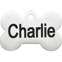 Frisco Personalized Dog ID Tag, Bone -WoofyPlay Store 152994 PT2. AC SS1800 V1559856799