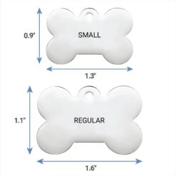 Frisco Personalized Dog ID Tag, Bone -WoofyPlay Store 152994 PT6. AC SS1800 V1559856803