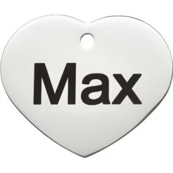Frisco Personalized Dog & Cat ID Tag, Heart 9 Frisco Personalized Dog & Cat ID Tag, Heart -WoofyPlay Store 153006 PT2. AC SS1800 V1548964744