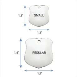 Frisco Stainless Steel Personalized Dog & Cat ID Tag, Badge -WoofyPlay Store 153009 PT6. AC SS1800 V1541783440