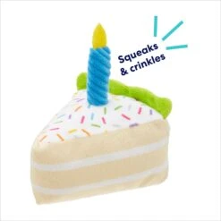 Frisco Birthday Cake Slice Plush Squeaky Dog Toy 8 Frisco Birthday Cake Slice Plush Squeaky Dog Toy -WoofyPlay Store 162906 PT2. AC SS1800 V1695659151