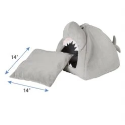 Frisco Novelty Shark Covered Cat & Dog Bed 10 Frisco Novelty Shark Covered Cat & Dog Bed -WoofyPlay Store 165339 PT4. AC SS1800 V1627578397