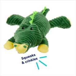 Frisco Alligator Corduroy Plush Squeaky Dog Toy 8 Frisco Alligator Corduroy Plush Squeaky Dog Toy -WoofyPlay Store 174705 PT2. AC SS1800 V1686579681