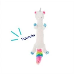 Frisco Unicorn Skinny Plush Squeaky Dog Toy -WoofyPlay Store 174713 PT2. AC SS1800 V1695670691