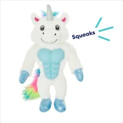 Frisco Unicorn Muscle Plush Squeaky Dog Toy -WoofyPlay Store 174717 PT2. AC SS1800 V1695748897