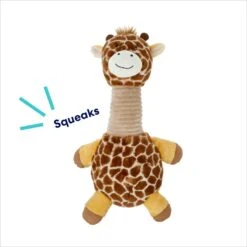 Frisco Giraffe Bobberz Plush Squeaky Dog Toy -WoofyPlay Store 174739 PT2. AC SS1800 V1695748840