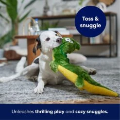 Frisco Alligator Wagazoo Plush Squeaky Dog Toy -WoofyPlay Store 174751 PT4. AC SS1800 V1695659148