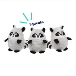 Frisco Trash Can & Raccoons Hide & Seek Puzzle Plush Squeaky Dog Toy Refills -WoofyPlay Store 174766 PT2. AC SS1800 V1691783908