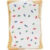 Frisco Frosted Pastry Stuffing-Free Flat Plush Squeaky Dog Toy