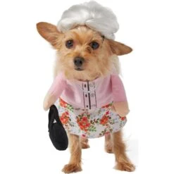 Frisco Front Walking Granny Dog & Cat Costume -WoofyPlay Store 215577 PT4. AC SS1800 V1625077372