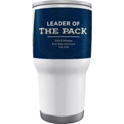 Frisco Double Walled "Leader Of The Pack" Personalized Tumbler -WoofyPlay Store 219775 PT3. AC SS1800 V1594392952