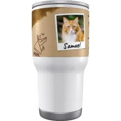 Frisco Double Walled "Pawsitive Vibes" Personalized Tumbler -WoofyPlay Store 219776 PT2. AC SS1800 V1594391458