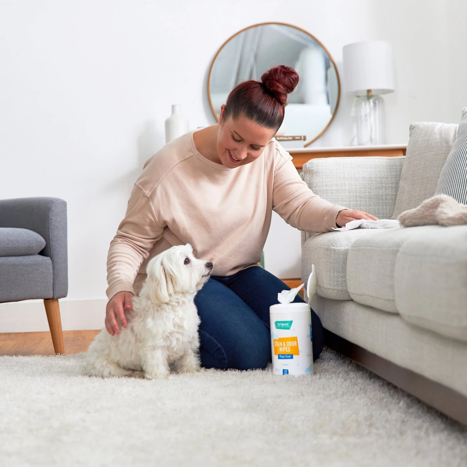 Frisco Stain & Odor Remover Wipes, 70 Count 2 Frisco Stain & Odor Remover Wipes, 70 Count - Image 2