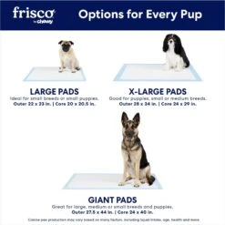 Frisco Printed Dog Training & Potty Pads 12 Frisco Printed Dog Training & Potty Pads -WoofyPlay Store 227465 PT3. AC SS1800 V1674664814