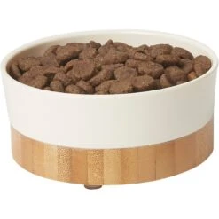 Frisco Melamine Dog & Cat Bowl With Bamboo Base -WoofyPlay Store 232065 PT3. AC SS1800 V1608595365
