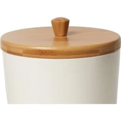 Frisco Melamine Dog & Cat Treat Jar With Bamboo Lid -WoofyPlay Store 232068 PT2. AC SS1800 V1605110573
