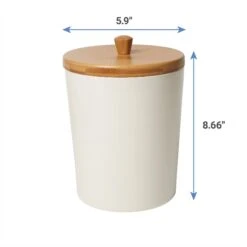 Frisco Melamine Dog & Cat Treat Jar With Bamboo Lid -WoofyPlay Store 232068 PT6. AC SS1800 V1605758600