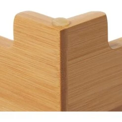 Frisco Square Melamine Dog & Cat Bowl With Bamboo Stand -WoofyPlay Store 232072 PT4. AC SS1800 V1605136308