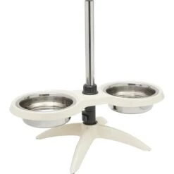 Frisco Adjustable Stainless Steel Double Elevated Dog Bowls -WoofyPlay Store 232097 PT2. AC SS1800 V1605110599