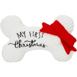 Frisco Holiday My First Christmas Bone Plush Squeaky Dog Toy 9 Frisco Holiday My First Christmas Bone Plush Squeaky Dog Toy -WoofyPlay Store 233166 PT3. AC SS1800 V1600707130