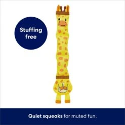 Frisco Giraffe Ballistic Nylon Stuffing-Free Squeaky Dog Toy -WoofyPlay Store 233611 PT2. AC SS1800 V1695748358