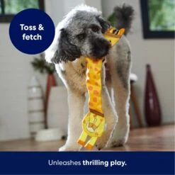 Frisco Giraffe Ballistic Nylon Stuffing-Free Squeaky Dog Toy -WoofyPlay Store 233611 PT3. AC SS1800 V1695242029