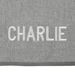 Frisco Faux Linen Personalized Dog & Cat Blanket -WoofyPlay Store 234954 PT3. AC SS1800 V1597843558