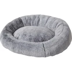 Frisco Plush Camel Back Donut Bolster Cat & Dog Bed -WoofyPlay Store 235028 PT4. AC SS1800 V1600397201