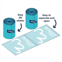 Frisco Large Size Dog Poop Bags, 120 Count -WoofyPlay Store 237008 PT2. AC SS1800 V1669101577