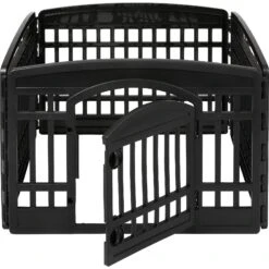 Frisco 4-Panel Dog Exercise Playpen With Door, 24-in -WoofyPlay Store 244546 PT3. AC SS1800 V1603409186