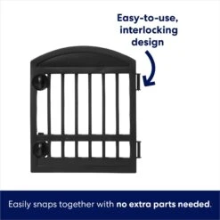 Frisco 4-Panel Dog Exercise Playpen With Door, 24-in -WoofyPlay Store 244546 PT5. AC SS1800 V1603412508