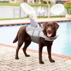 Frisco Shark Dog Life Jacket -WoofyPlay Store 247887 PT7. AC SS1800 V1616505777