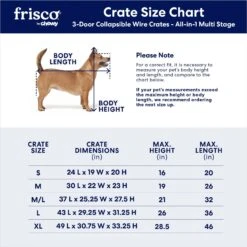 Frisco Heavy Duty All-in-1 Multi-Stage 3 Door Collapsible Wire Dog Crate 14 Frisco Heavy Duty All-in-1 Multi-Stage 3 Door Collapsible Wire Dog Crate -WoofyPlay Store 247915 PT6. AC SS1800 V1611872180