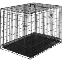 Frisco Heavy Duty All-in-1 Multi-Stage 3 Door Collapsible Wire Dog Crate 15 Frisco Heavy Duty All-in-1 Multi-Stage 3 Door Collapsible Wire Dog Crate -WoofyPlay Store 247915 PT7. AC SS1800 V1611872185