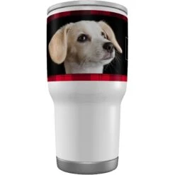 Frisco Double Walled Red Plaid Personalized Tumbler, 30-oz Cup -WoofyPlay Store 249346 PT3. AC SS1800 V1602042957