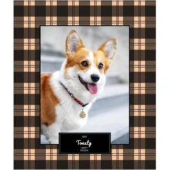 Frisco Plaid Sherpa Fleece Personalized Blanket -WoofyPlay Store 249395 PT2. AC SS1800 V1601631060