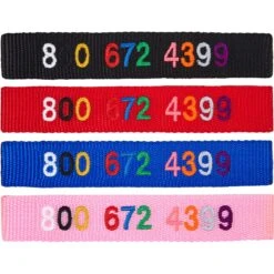Frisco Solid Nylon Personalized Martingale Dog Collar -WoofyPlay Store 249561 PT2. AC SS1800 V1603470711