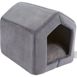 Frisco House Cave Cat & Dog Covered Bed -WoofyPlay Store 251241 PT5. AC SS1800 V1615523602