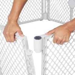 Frisco 6-Panel Plastic Exercise Dog Playpen, Light Gray 12 Frisco 6-Panel Plastic Exercise Dog Playpen, Light Gray -WoofyPlay Store 252045 PT4. AC SS1800 V1611089735